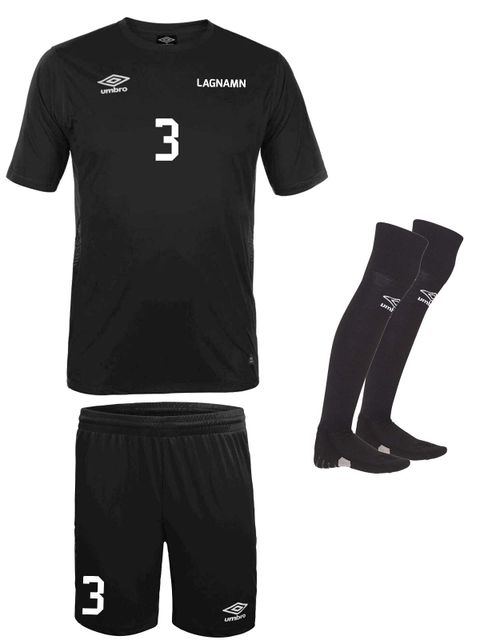UMBRO GAME KIT LIGA - Black